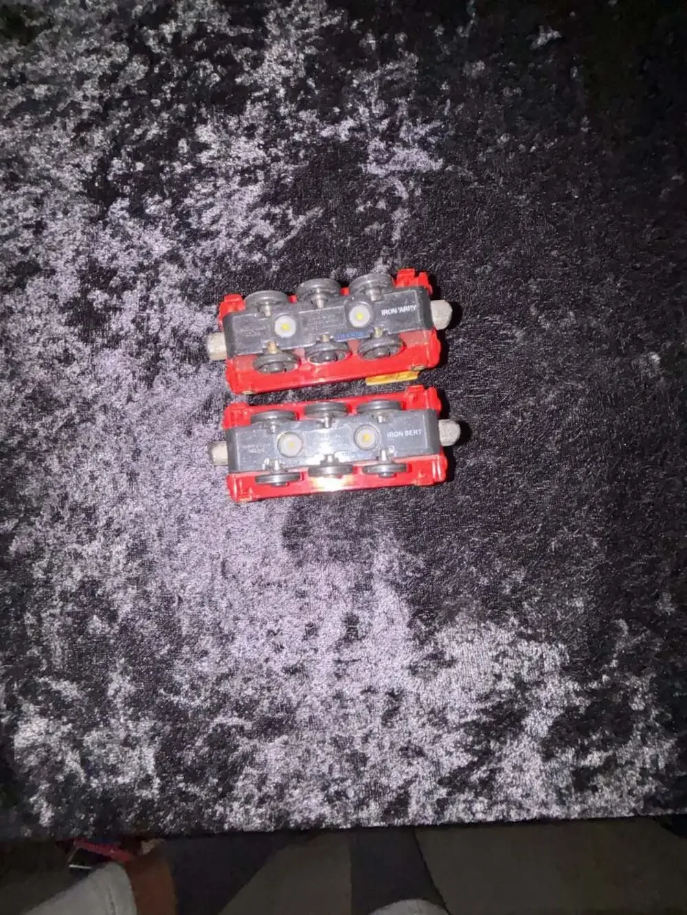 Thomas & Friends Take Along Iron 'Arry & Iron Bert Sodor Ironworks Diecast Train